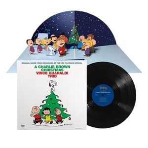 Charlie Brown Christmas Vinyl Record 60th Anniversary Pop-Up LP RSD 2025